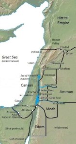 Canaan in Numbers 34