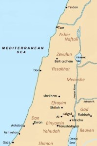 Canaan at Joshua's Death