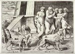 Noah Leaving the Ark, by Sisto Badalocchio