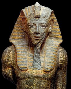 Pharaoh Merneptah, son of Rameses II