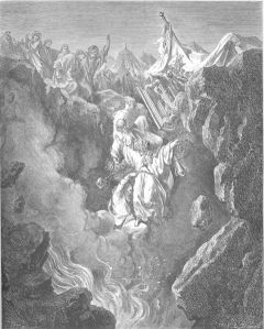The Death of Korach, Datan, and Abiram, by Gustave Dore