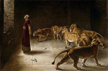 Daniel in the Lions' Den, by Briton Riviere
