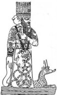 Marduk and his snake-dragon, from the reign of Cyrus