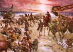 Crossing the Red Sea, by William Hole