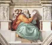Zechariah by Michelangelo