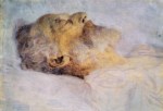 Old Man on his Deathbed, by Gustav Klimt